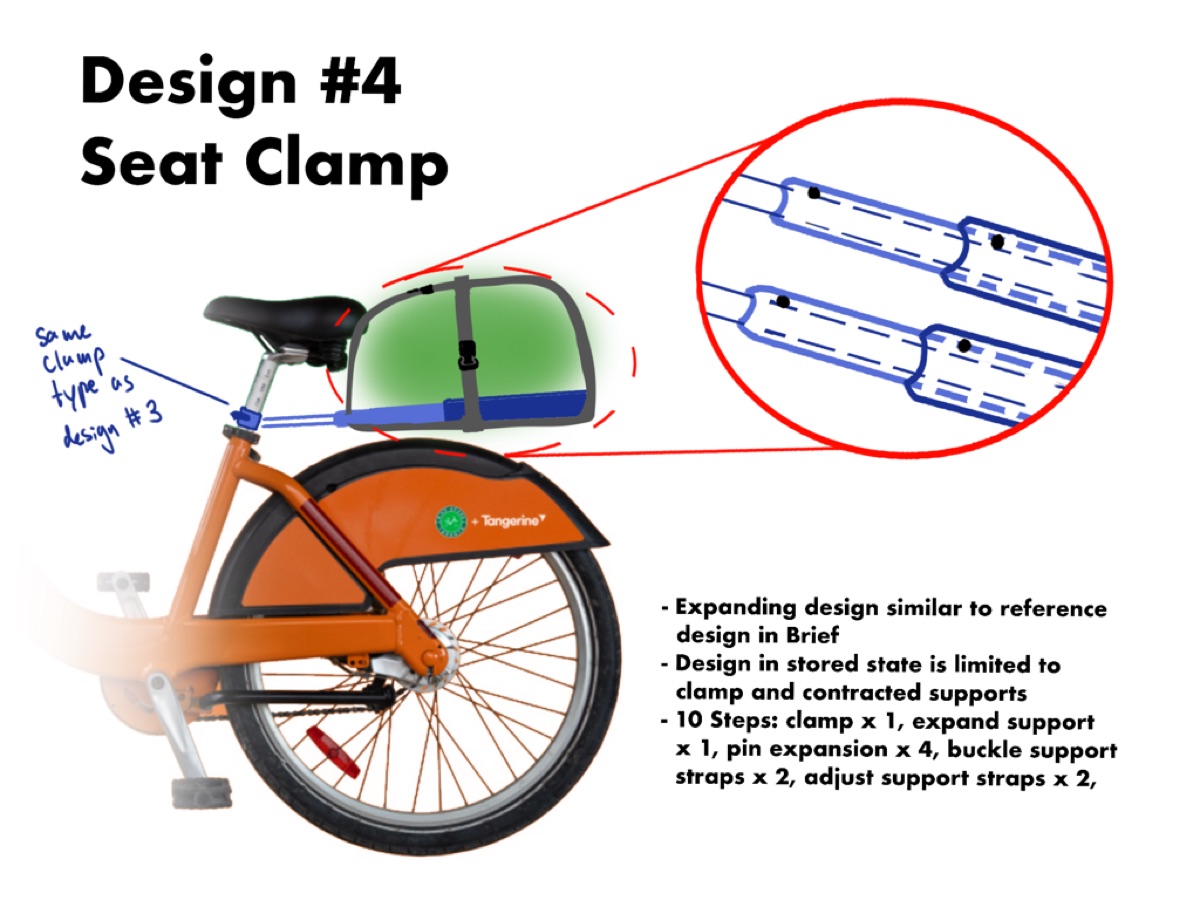 Candidate Design 4 seat clamp cantilever